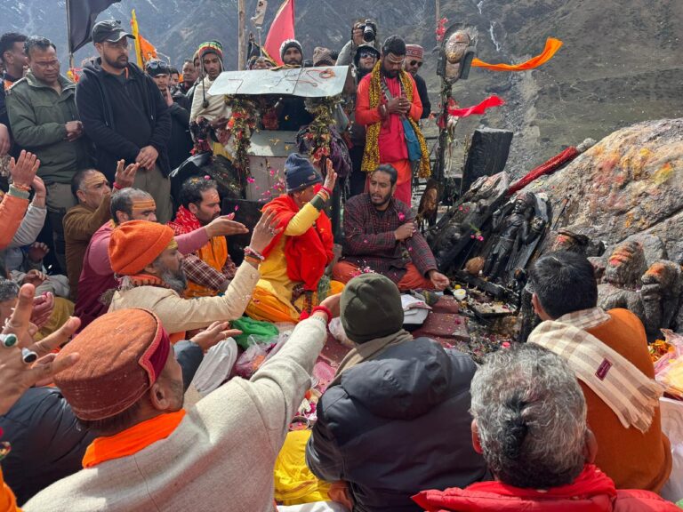 केदारनाथ जी के आंकारेश्वर लौटने की प्रक्रिया शुरू